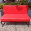 Băng Sofa 1M2 Chân Sắt Đỏ Độc Đáo