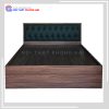 Giường 1M6 Ốp Nệm Màu Cacao Sang Trọng