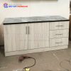 Tủ Bếp Mini Gỗ Mặt Đá