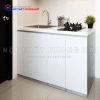 Tủ Bếp Mini Màu Trắng Sang Trọng