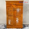Tủ Giày Gỗ Cao Su Phủ Sồi 60CM Sang Trọng