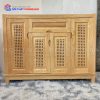 Kệ Tủ Giày Dép 1M2 Gỗ Sồi Sang Trọng