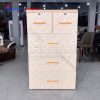 Tủ Quần Áo Nhựa Màu Kem 4 Tầng