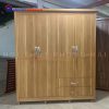 Tủ Quần Áo Gỗ 4 Cánh Phủ Melamine 1M8