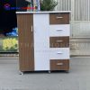 Tủ Quần Áo Nhựa 2 Cánh 5 Ngăn Kéo