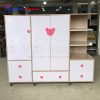 Tủ Quần Áo Nhựa 3 Cánh 1M4x1M2