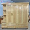 Tủ Quần Áo Gỗ Sồi Liền Kệ Hiện Đại Giá Xưởng