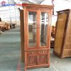 Tủ Rượu Vuông Gỗ Xoan Đào 2 Cánh Giá Rẻ