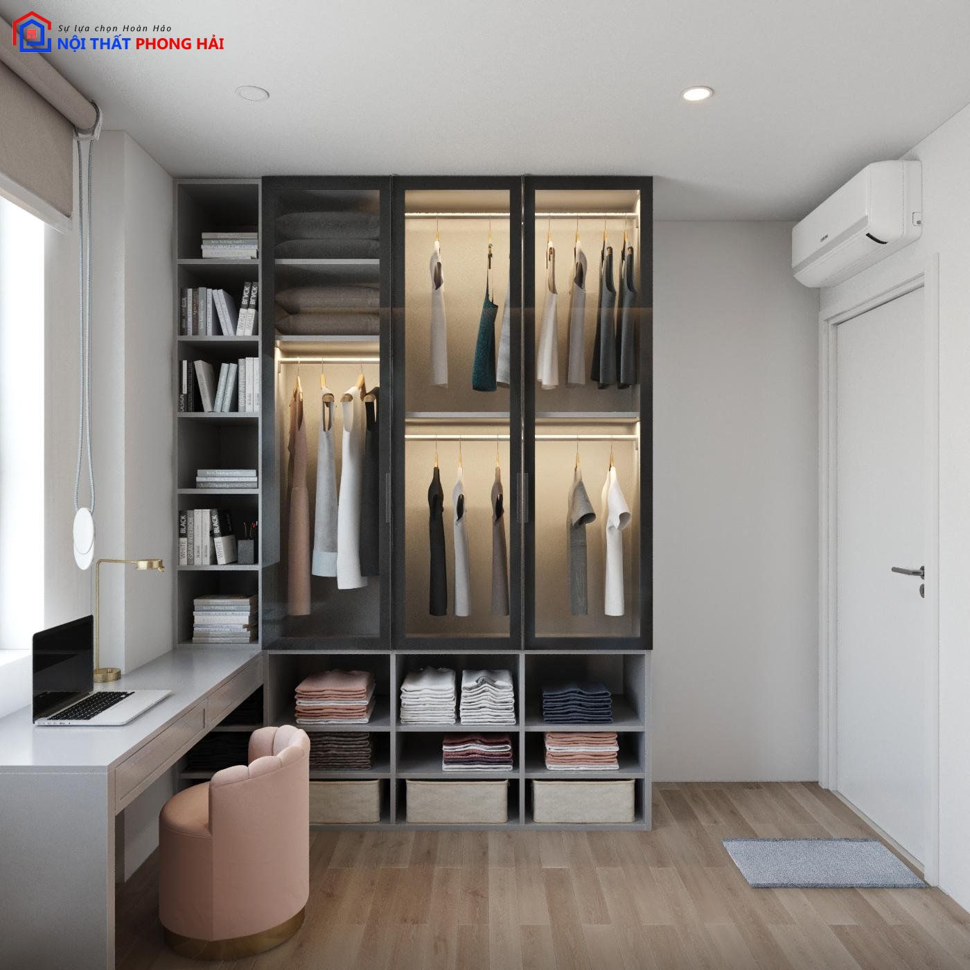 Thiết kế & thi công Căn hộ Dragon Thủ Thiêm