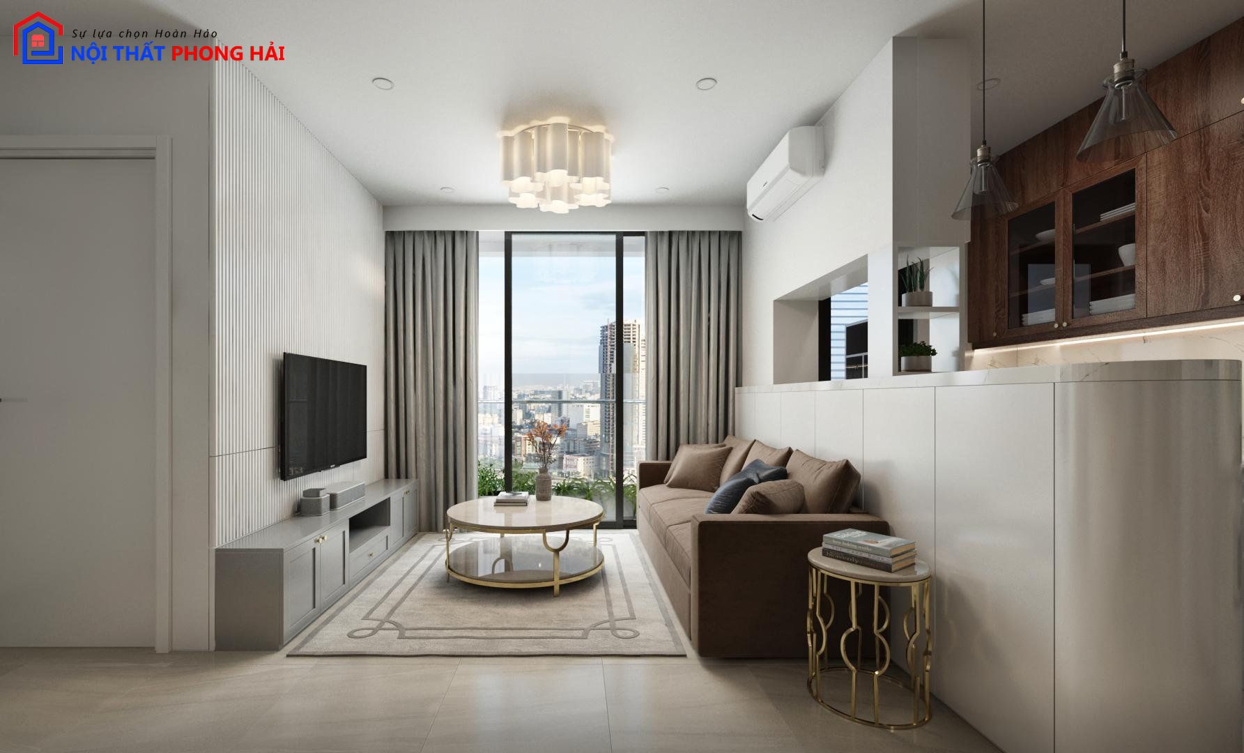 Thiết kế & thi công Căn hộ Dragon Thủ Thiêm