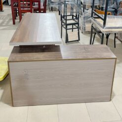 Bàn Giám Đốc 1m74 Phối Hai Màu Gỗ Trầm