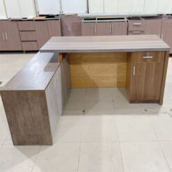 Bàn Giám Đốc 1m74 Phối Hai Màu Gỗ Trầm