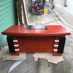 Bàn Giám Đốc 1m8 Phối Màu Đen Trắng