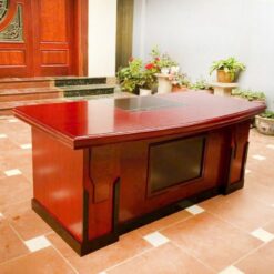 Bàn Giám Đốc Chân Bệ Truyền Thống 1m8