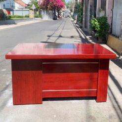 Bàn Giám Đốc Gỗ Đỏ Cánh Gián 1m6