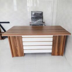 Bàn Giám Đốc Mặt Vân Gỗ 1m4 Hiện Đại