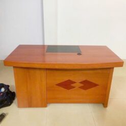 Bàn Giám Đốc Nhỏ Gọn 1m4 Màu Gỗ Sáng