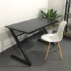 Bàn Gỗ Chân Sắt Chữ Z Đen 1m Tối Giản