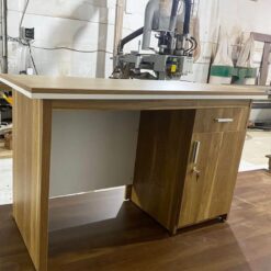 Bàn Gỗ MDF 2 Tủ Hồ Sơ Hiện Đại