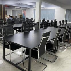 Bàn Họp Mặt Gỗ Chân Sắt (Nhiều Kích Thước)