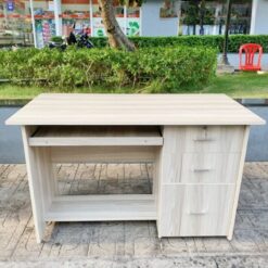 Bàn Làm Việc Gỗ 3 Hộc Tủ Lưu Trữ Tiện Lợi