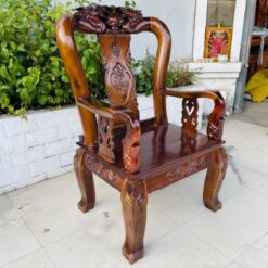 Bộ Salon Gỗ Tay 8 Thiết Kế Cổ Điển 3