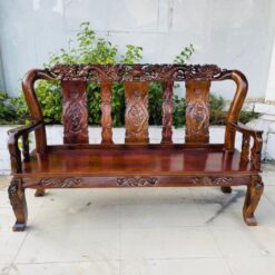 Bộ Salon Gỗ Tay 8 Thiết Kế Cổ Điển 2