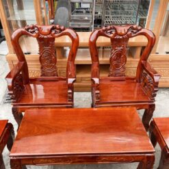 Bộ Salon Gỗ Tràm Thiết Kế Sang Trọng 4