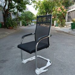Ghế Văn Phòng Lưng Lưới Chân Inox