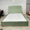Giường Bọc Nệm 2m Xanh Ngọc Bắt Mắt
