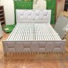 Giường Ốp Nệm Trắng 2m Hiện Đại