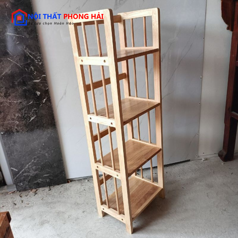 Kệ Gỗ Tự Nhiên 4 Tầng 40CM 2