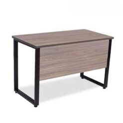 Bàn Văn Phòng Yếm Lửng Gỗ MDF Khung Sắt 1m2