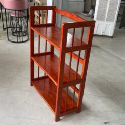 Kệ Gỗ Dáng Đứng Màu Nâu Đỏ 2